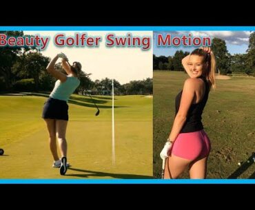 Beautiful Model & Golfer "Bella Angel" Amazing Swing & Slow Motion, 영국미녀골퍼 "벨라엔젤" 뷰티풀 스윙모션 & 슬로우모션