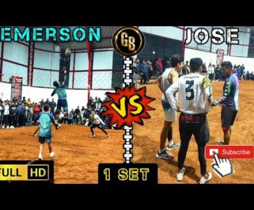 PARTIDAZO --💥💯EMERSON vs JOSE💥💯 ( 1 SET )