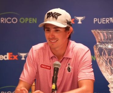 Nico Echavaria Conferencia de Prensa en español Campeón 2023 Puerto Rico Open · Round 4
