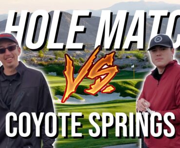 High Handicap 3 Hole Match at Coyote Springs Golf Club - Best Golf Course in Nevada