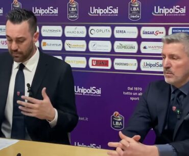 Gevi Napoli Basket 🏀 Varese, la conferenza stampa del coach Matt Brase