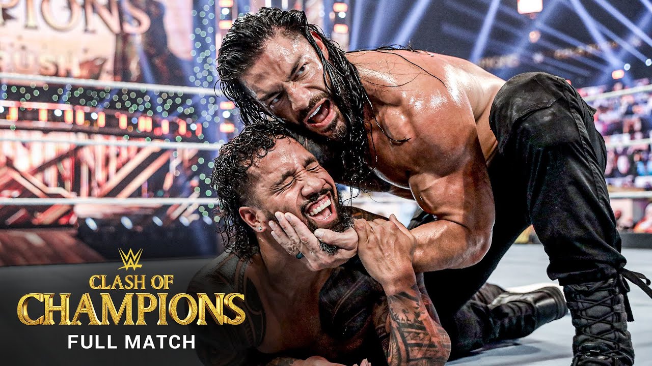 FULL MATCH – Roman Reigns vs. Jey Uso — Universal Title Match: WWE Clash of Champions 2020 FULL MATCH - Roman Reigns vs. Jey Uso — Universal Title Match: WWE Clash of Champions 2020