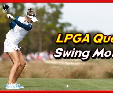 LPGA No.2 "Nelly Korda" Smooth Swing & Beautiful Slow Motions from Various Angles