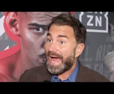 'F*** RIGHT OFF' - EDDIE HEARN LOSES IT / REACTS TO CONOR BENN INTERVIEW, GOES OFF ON FURY v USYK!