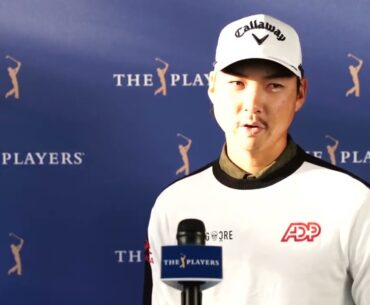 Min Woo Lee Saturday Flash Interview Second Round 2023 THE PLAYERS Championship