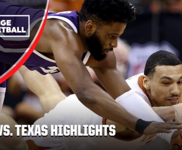 Big 12 Tournament Semifinals: TCU Horned Frogs vs. Texas Longhorns | Full Game Highlights