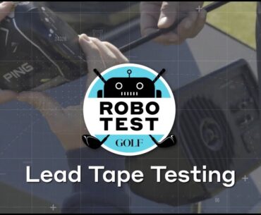 How much lead tape does it take to alter shot shape? We found out
