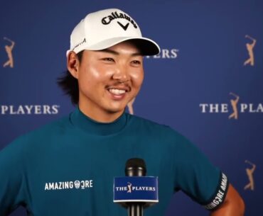 Min Woo Lee Sunday Flash Interview 2023 THE PLAYERS Championship
