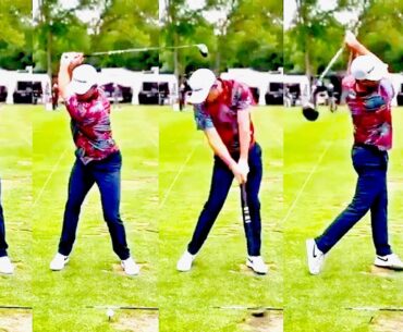 ジャスティン・ローズ Justin Rose プロゴルファー DRIVER SHOT SLOW MOTION !!!
