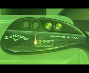 Laser Engraving Personalisation Of Golf Clubs At SGGT