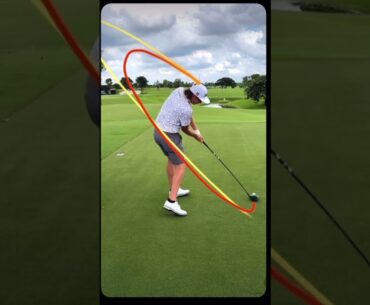 YouTube University Golf Short: Cameron Smith's Swing on Shot Tracer  #golfswing #golf #golftips
