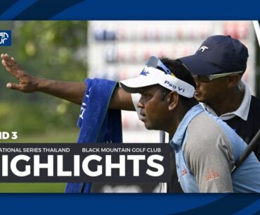 Siddikur in share of lead at Black Mountain | Round 3 highlights | International Series Thailand