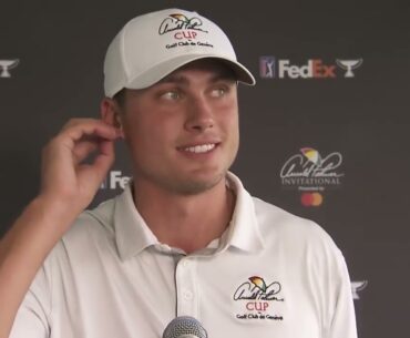 Ludvig Aberg Friday Flash Interview 2023 Arnold Palmer Invitational