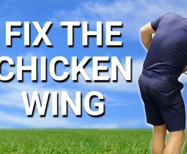 FIX THE CHICKEN WING | GOLF TIPS | LESSON 240