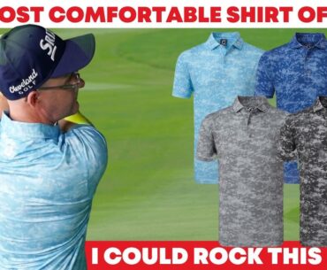 The Ultimate Golf Fashion Statement! The FootJoy Cloud Camo Shirt: - This is me all over!