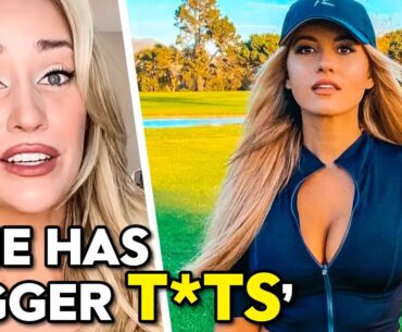 Move Over Paige Spiranac.. There's A NEW Golf Babe