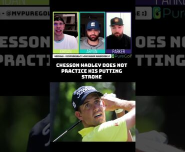 PGA Pro Does Not Practice His Putting Stroke 🤔 #golf #golfpodcast #pga