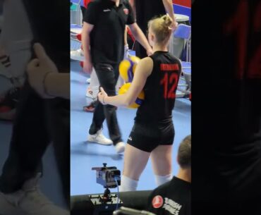 Hanna Orthmann 🇩🇪 188/74 Turk Hava Yollari volleyball club 🇹🇷