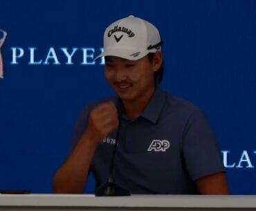 Min Woo Lee Saturday Flash Interview Third Round 2023 THE PLAYERS Championship