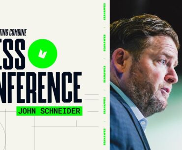 "We’re Trying to Have the Ultimate Competitive Atmosphere": John Schneider Speaks at the NFL Combine