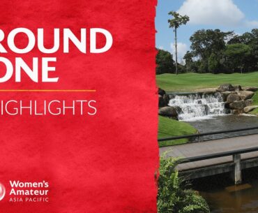 Minsol Kim leads in Singapore | Round One Full Highlights | 2023 Women’s Amateur Championship