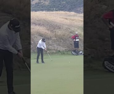 Daniel Hillier NZ Open 3rd round hole 10 nice birdie #millbrook #nzopen #pgatour