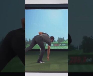 PGA No.1 초장타 스크린골프 원온쇼 "카메론 챔프" 장타 스윙모션, Cameron Champ Power Swing Motion & Slow Motion