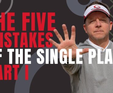 5 Biggest Mistakes of Learning a Single Plane Swing - Part 1 (NEW)