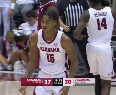 Condensed Highlights: #2 Alabama Defeats Arkansas on Senior Day