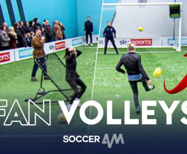 Liverpool fans take on DRAMATIC Volley Challenge! | Soccer AM Versus