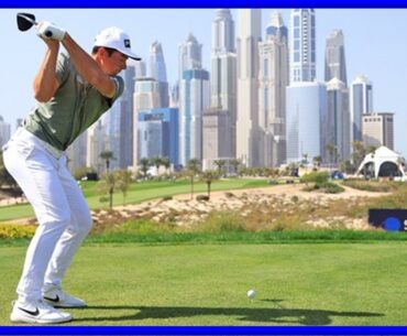 PGA Power Hitter "Viktor Hovland" Range Swing Sequence Iron Wood Driver