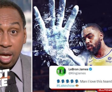 "D'Angelo Russell froze the Raptors" - Stephen A. reacts to Lakers beat Raptors 122-112