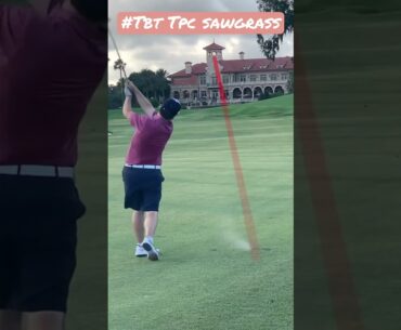 #TBT at the 17th and 18th Hole of TPC Sawgrass