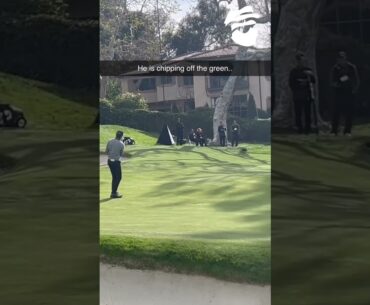 Never seen this before… #caddysplash #golf #golfshot