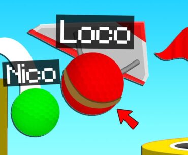 NICO, GIOCA AD UNO STRANO GOLF E FA BUCA!