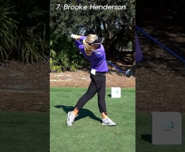 LPGA Top 10 Various Driver Slow MotionsㅣFront View