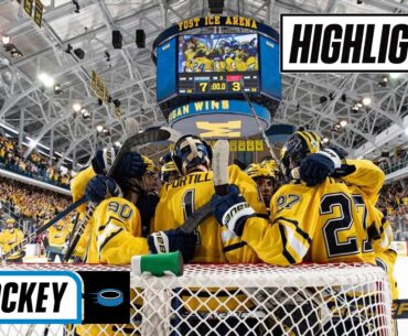 Ohio State at Michigan | Highlights | 2023 Big Ten Hockey Tournament | March 11, 2023