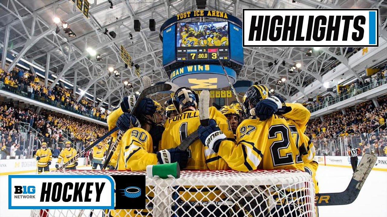 Ohio State at Michigan | Highlights | 2023 Big Ten Hockey Tournament | March 11, 2023 Ohio State at Michigan | Highlights | 2023 Big Ten Hockey Tournament | March 11, 2023