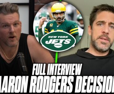 Aaron Rodgers Tells Pat McAfee He Wants To Be Traded To Jets LIVE (Full Interview)