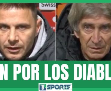 El OPTIMISMO de Manuel Pellegrini y Joaquín Sánchez Rodríguez para VENCER al Manchester United