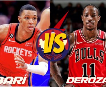 POST GAME CHOP-UP HOUSTON ROCKETS VS CHICAGO BULLS  #ROCKETS #BULLS