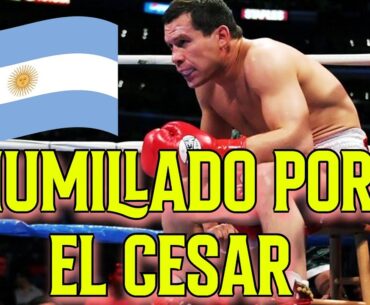 EL ILUSO ARGENTINO QUE LAMENTO VENIR A MEXICO A ARREBATARLE EL CINTURON AL ENORME JULIO CESAR CHAVEZ