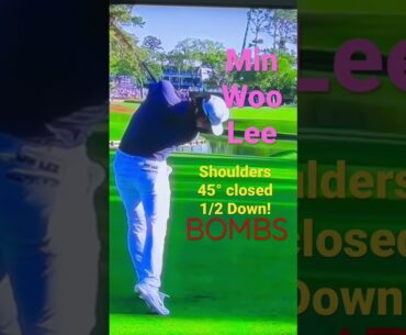Min Woo Lee Longest Drives in the Field Super Coil Torque Ground Force #driver #rockets #power #aus