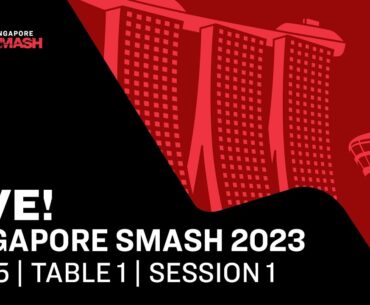 LIVE! | T1 | Day 5 | Singapore Smash 2023 | Session 1