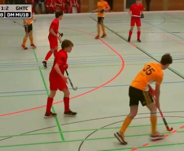 Deutsche Hallenhockey Endrunde M. U18 Harvestehuder THC vs. Gladbacher HTC 04.03.2023 RE-Livestream