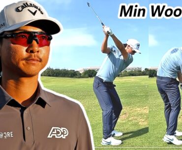 Min Woo Lee ミンウ・リー オーストラリアの男子ゴルフ スローモーションスイング!!!