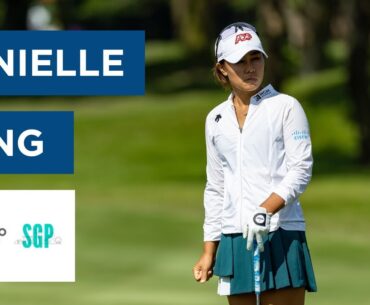 Danielle Kang tied at the top on -7 after two rounds in Singapore