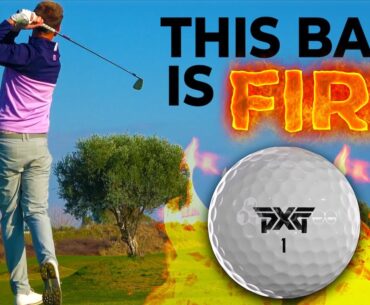 ON COURSE with the NEW PXG Golf Ball!