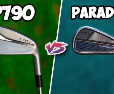 TaylorMade P790 vs Callaway Paradym Irons | I Was WRONG!