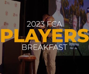 THE PLAYERS 2023 FCA Breakfast with the Pros